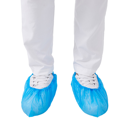 Eco Friendly Disposable Shoe Covers Non Slip CPE Plastic
