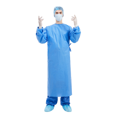 45gsm Disposable Sterile Nonwoven Surgical Gown