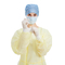 Hospital Patient Clothing Pp Disposable Isolation Gown Surgical Non Sterile Yellow