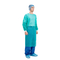 40gsm 45gsm Disposable Protective Isolation Gown With Cuffs 20gsm 25gsm 30gsm 35gsm