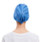 Doctor Disposable Non Woven Cap 20-60gsm Bouffant For Hospital Staff