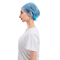 Doctor Bouffant Disposable Non Woven Cap For Hospital Staff Blue PP With Ties