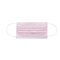 Pink Disposable Non Woven Fabric Face Mask 3 Layer Breathable Non Woven Meltblown