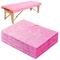 Pink Disposable Bed Cover For Facial Use PP PE Hospital Massage
