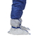 Microporous Water Resistant Disposable Boot Cover With Blue Adhesive Tape