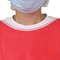 30gsm Disposable Isolation Gowns Universal Red PP Hospital