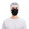 3 Plys Black Dust Disposable Mouth Mask 17.5x9.5cm