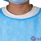 Non Sterile Disposable Waterproof Isolation Surgical Gown Light Blue PP